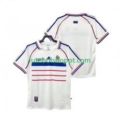 Camisola Homem França Retro Alternativa Equipamento 1998 Manga Curta