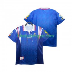 Camisola Homem França 1996 Retro Principais Equipamento Manga Curta