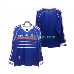 Camisola Homem França Retro Principais Equipamento 1998 Manga Comprida