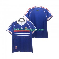 Camisola Homem França Retro Principais Equipamento 1998 Manga Curta