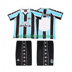 Camisola Júnior Gremio 2000 Retro Principais Equipamento Manga Curta