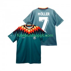 Camisola Homem Alemanha MOLLER 7 Retro Alternativa Equipamento 1994 Manga Curta