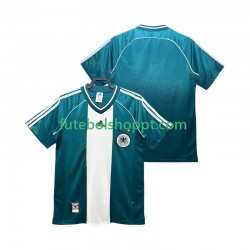 Camisola Homem Alemanha Retro Alternativa Equipamento 1998 Manga Curta