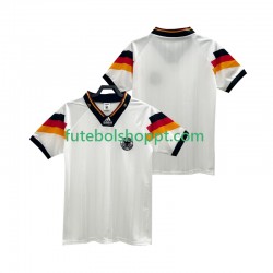 Camisola Homem Alemanha 1992 Retro Principais Equipamento Manga Curta