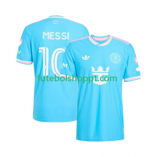 Camisola Homem Inter Miami Lionel Messi 10 Terceiro Equipamento 2025-2026 Manga Curta