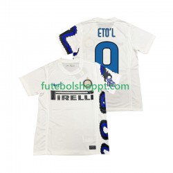 Camisola Homem Inter de Milão ETOL 9 Retro Alternativa Equipamento 2011 2010 Manga Curta