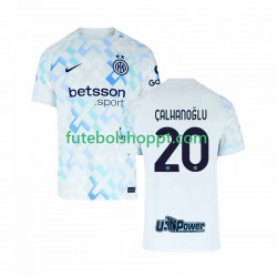 Camisola Homem Inter de Milão Hakan Calhanoglu 20 Alternativa Equipamento 2025-2026 Manga Curta