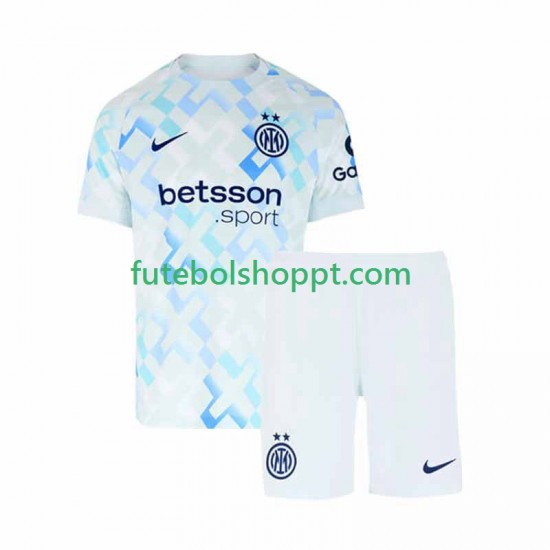 Camisola Júnior Inter de Milão Alternativa Equipamento 2025-2026 Manga Curta