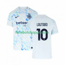 Camisola Homem Inter de Milão Lautaro Martinez 10 Alternativa Equipamento 2025-2026 Manga Curta