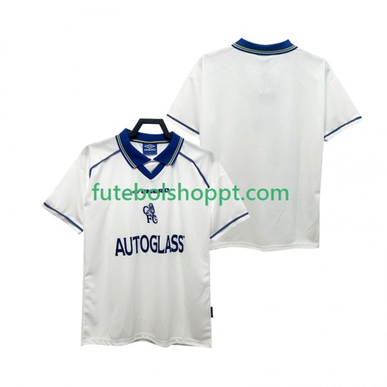 Camisola Homem Inter de Milão 2000 Retro Alternativa Equipamento 1998 Manga Curta