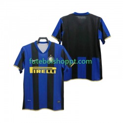 Camisola Homem Inter de Milão Champions League 2009 Retro Principais Equipamento 2008 Manga Curta