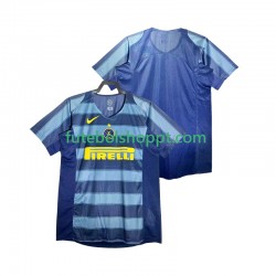 Camisola Homem Inter de Milão 2005 Retro Terceiro Equipamento 2004 Manga Curta