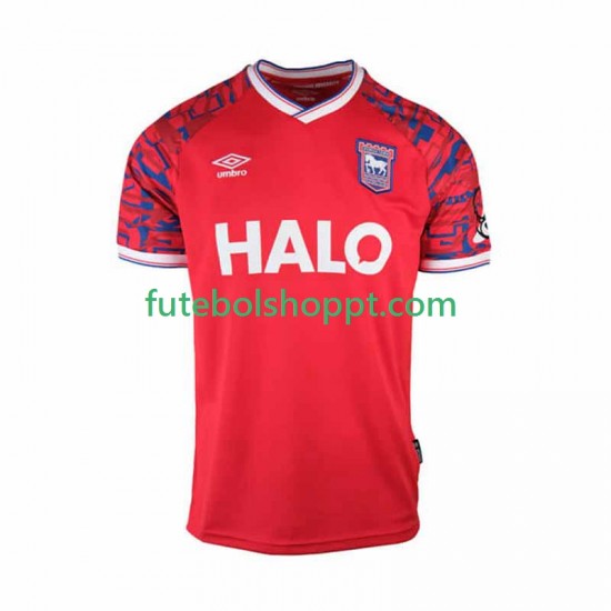 Camisola Homem Ipswich Town Alternativa Equipamento 2025-2026 Manga Curta