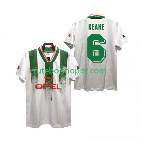 Camisola Homem Irlanda KEAHE 6 Retro Alternativa Equipamento 1994 Manga Curta