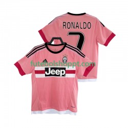 Camisola Homem Juventus Cristiano Ronaldo 7 2016 2017 Retro Alternativa Equipamento Manga Curta