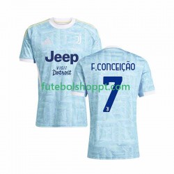Camisola Homem Juventus Francisco Conceicao 7 Alternativa Equipamento 2025-2026 Manga Curta