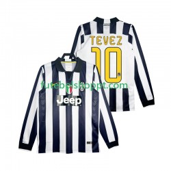 Camisola Homem Juventus TEVEZ 10 2014 2015 Retro Principais Equipamento Manga Comprida