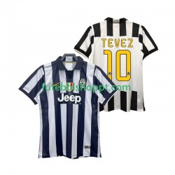 Camisola Homem Juventus TEVEZ 10 2014 2015 Retro Principais Equipamento Manga Curta