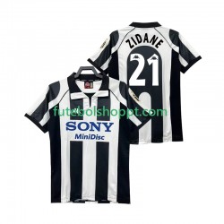 Camisola Homem Juventus ZIDANE 21 1997 Retro Principais Equipamento 1998 Manga Curta