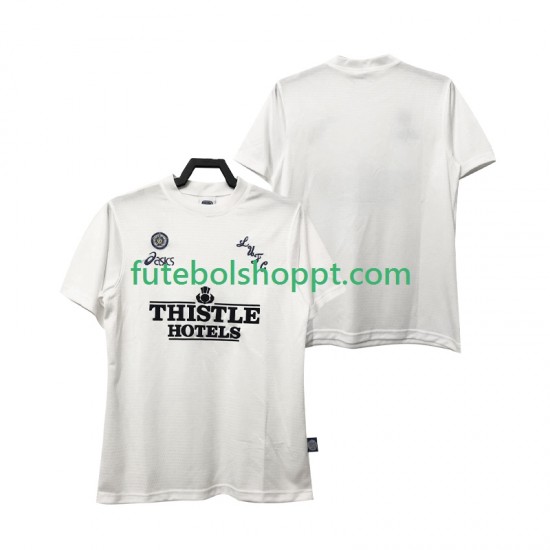 Camisola Homem Leeds United 1995 1996 Retro Principais Equipamento Manga Curta