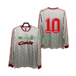 Camisola Homem Liverpool 10 1989 1991 Retro Alternativa Equipamento Manga Comprida Camisola Homem Liverpool 10 1989 1991 Retro Alternativa Equipamento Manga Comprida