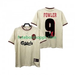 Camisola Homem Liverpool FOWLER 9 1996 1997 Retro Alternativa Equipamento Manga Curta