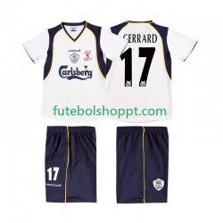 Camisola Homem Liverpool GERRARD 17 LWP 2001 Retro Alternativa Equipamento 2002 Manga Curta