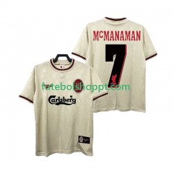 Camisola Homem Liverpool MCMANAMAN 7 1996 1997 Retro Alternativa Equipamento Manga Curta