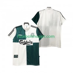 Camisola Homem Liverpool 1995 1996 Retro Alternativa Equipamento Manga Curta Camisola Homem Liverpool 1995 1996 Retro Alternativa Equipamento Manga Curta