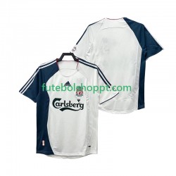 Camisola Homem Liverpool Retro Alternativa Equipamento 2008 2006 Manga Curta