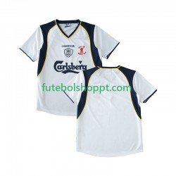 Camisola Homem Liverpool LWP 2001 Retro Alternativa Equipamento 2002 Manga Curta