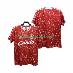 Camisola Homem Liverpool 1989 1991 Retro Principais Equipamento Manga Curta Camisola Homem Liverpool 1989 1991 Retro Principais Equipamento Manga Curta