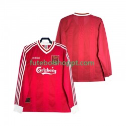Camisola Homem Liverpool 1995 1996 Retro Principais Equipamento Manga Comprida Camisola Homem Liverpool 1995 1996 Retro Principais Equipamento Manga Comprida