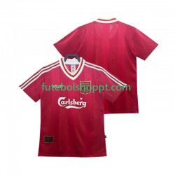 Camisola Homem Liverpool 1995 1996 Retro Principais Equipamento Manga Curta Camisola Homem Liverpool 1995 1996 Retro Principais Equipamento Manga Curta