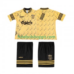 Camisola Júnior Liverpool LWP 1996 Retro Terceiro Equipamento 1994 Manga Curta