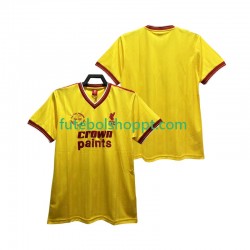 Camisola Homem Liverpool 1985 1986 Retro Terceiro Equipamento Manga Curta Camisola Homem Liverpool 1985 1986 Retro Terceiro Equipamento Manga Curta