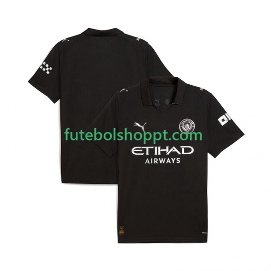 Camisola Homem Manchester City Alternativa Equipamento 2025-2026 Manga Curta