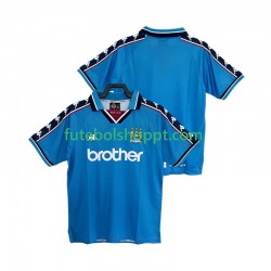 Camisola Homem Manchester City 1997 Retro Principais Equipamento 1998 Manga Curta