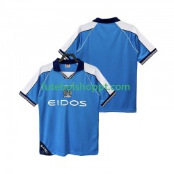 Camisola Homem Manchester City 2001 Retro Principais Equipamento 1999 Manga Curta