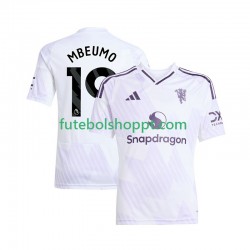 Camisola Homem Manchester United Bryan Mbeumo 19 Alternativa Equipamento 2025-2026 Manga Curta