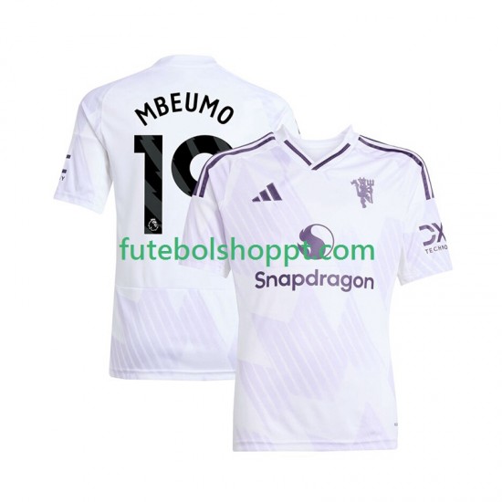 Camisola Homem Manchester United Bryan Mbeumo 19 Alternativa Equipamento 2025-2026 Manga Curta