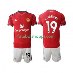 Camisola Júnior Manchester United Bryan Mbeumo 19 Principais Equipamento 2025-2026 Manga Curta