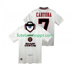 Camisola Homem Manchester United CANTONA 7 1996 1997 Retro Alternativa Equipamento Manga Curta