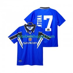 Camisola Homem Manchester United CANTONA 7 1996 Retro Terceiro Equipamento 1998 Manga Curta