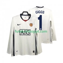 Camisola Homem Manchester United GIGGS 11 Premier League 2009 Retro Alternativa Equipamento 2008 Manga Comprida