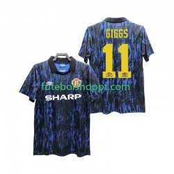 Camisola Homem Manchester United GIGGS 11 1993 Retro Principais Equipamento Manga Curta