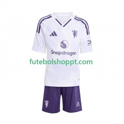 Camisola Júnior Manchester United Alternativa Equipamento 2025-2026 Manga Curta
