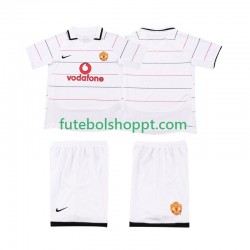Camisola Júnior Manchester United 2003 Retro Terceiro Equipamento 2006 Manga Curta