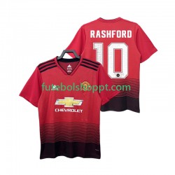 Camisola Homem Manchester United RASHFORD 10 2018 2019 Retro Principais Equipamento Manga Curta