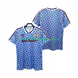 Camisola Homem Manchester United 1992 Retro Alternativa Equipamento 1990 Manga Curta